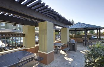 picnic area at Bristol Apartment Homes in Dixon, CA